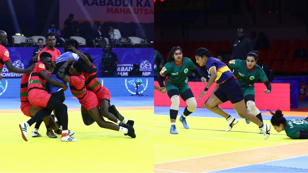 Kenya and Sri Lanka women book semi-final spots as Singapore, Malaysia and Uganda also win on Day 4 of Commonwealth Kabaddi Championship  